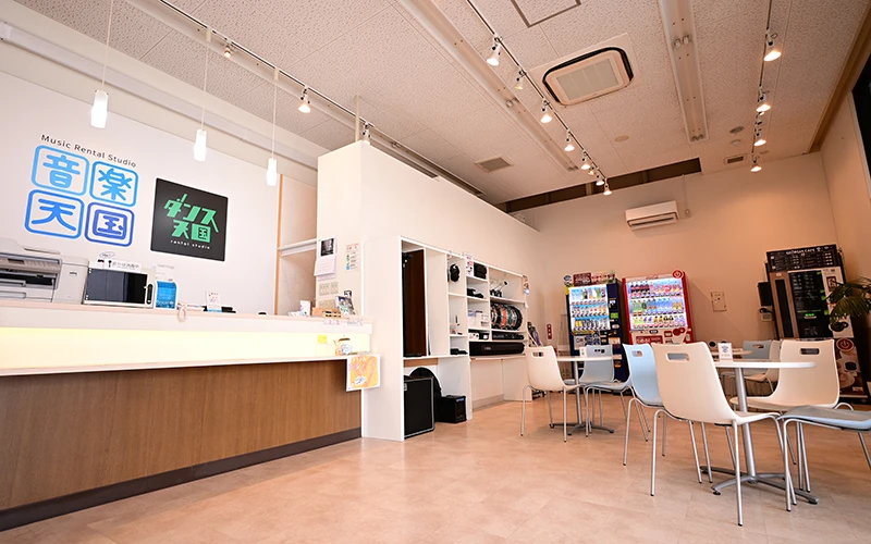 音楽天国 浜松市野店のスタジオ