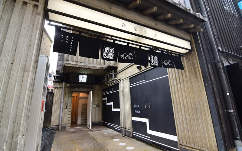 音楽天国 京都河原町店のスタジオ