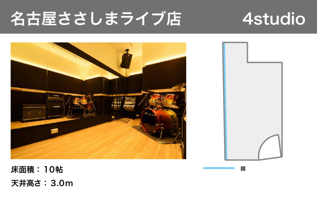 名古屋ささしまライブ店4studio